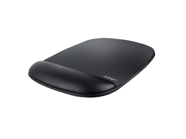 StarTech.com Mouse Pad with Hand rest - black - TAA Compliant