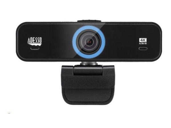 Adesso 4K ULTRA HD Fixed Focus USB Webcam - TAA compliant