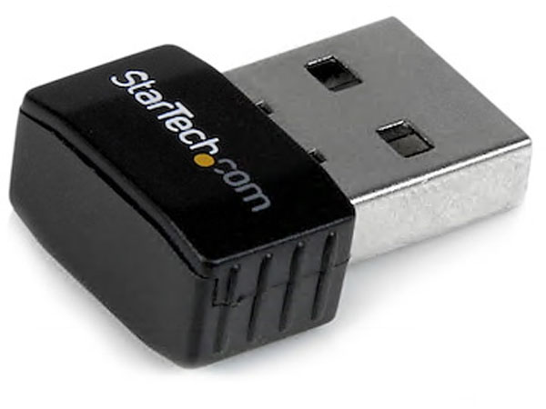 StarTech.com USB 2.0 300 Mbps Mini Wireless-N Network Adapter - black